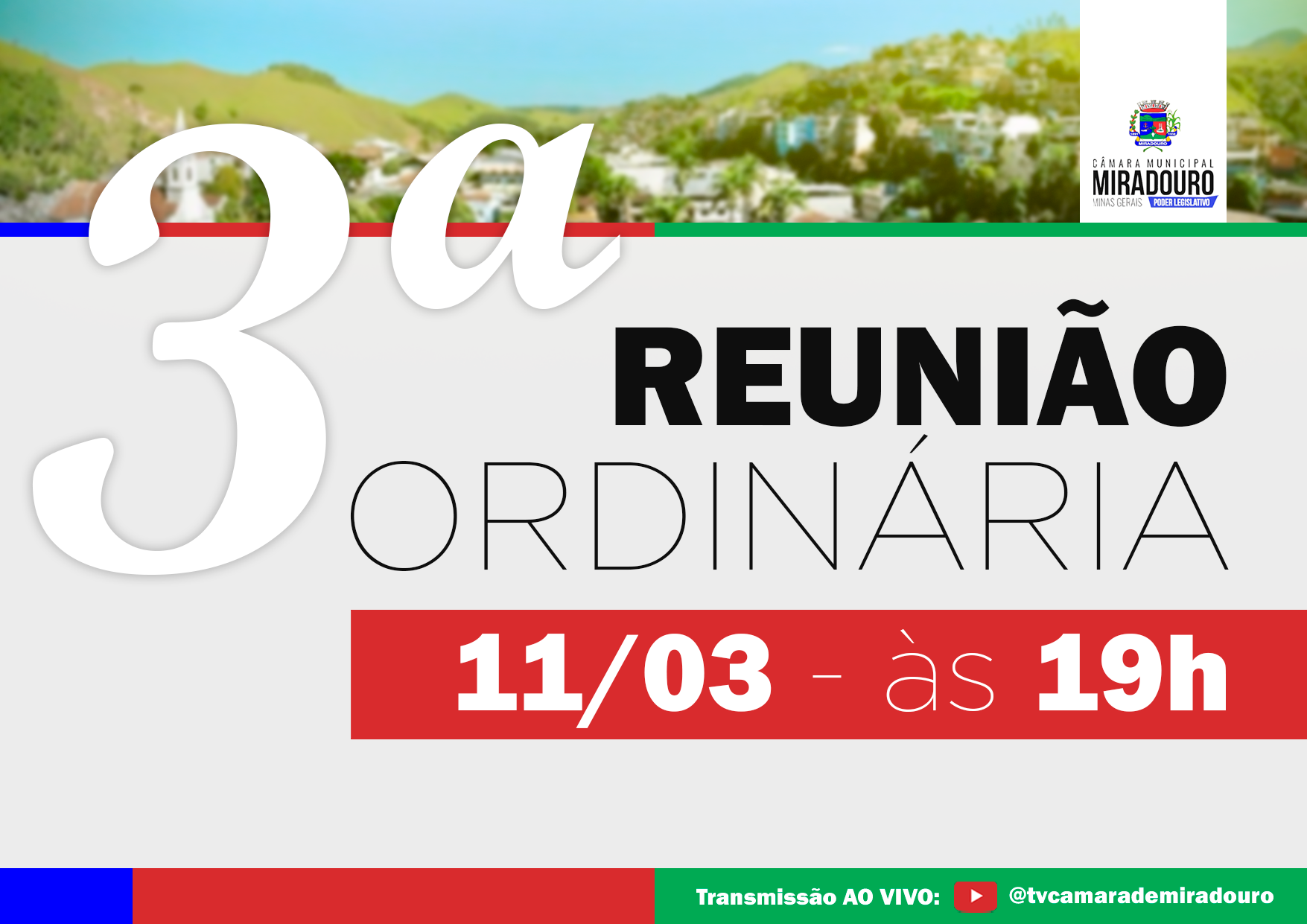 3ª Reunião Ordinária