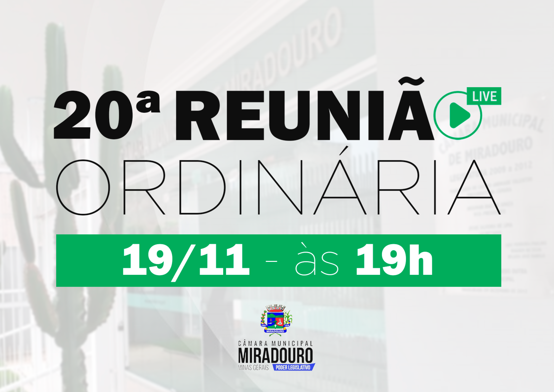 20ª Reunião Ordinária