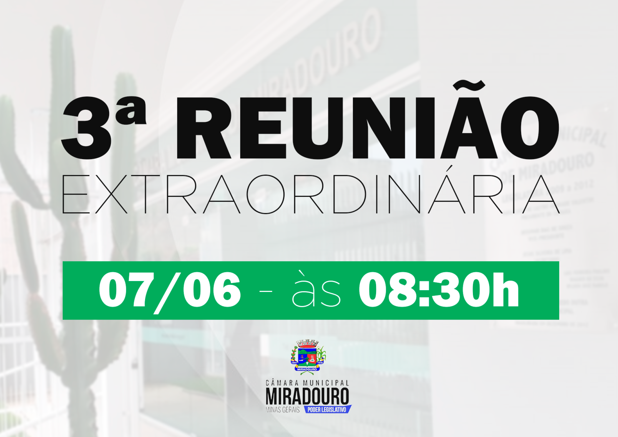 3ª Reunião Extraordinária