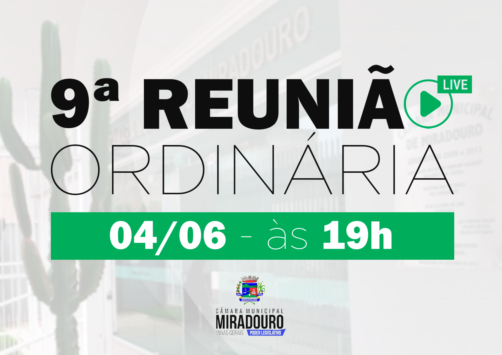 9ª Reunião Ordinária